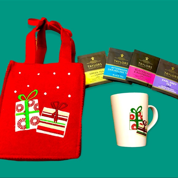 NWT Christmas Holiday Tea and Mug Gift Set - Picture 3 of 3